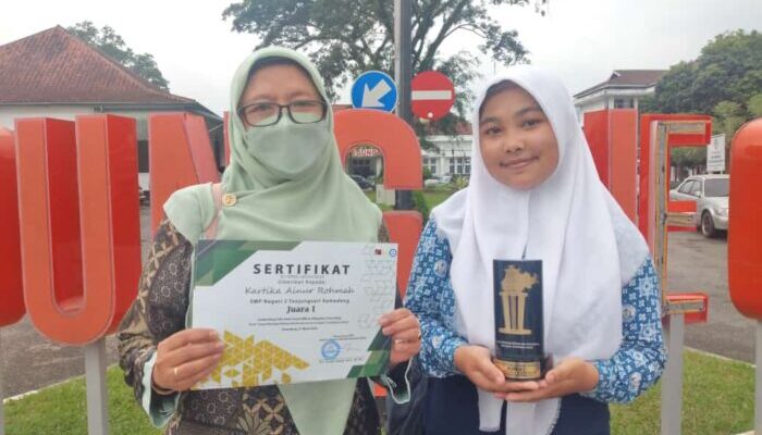 Kartika, Juara Pertama Lomba Karya Tulis Disdik Sumedang