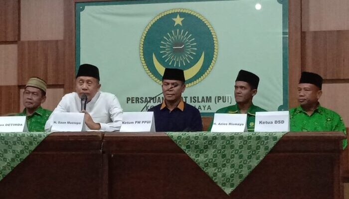 Saan Mustopa Sambangi Pemuda PUI Jabar di Tasik, Begini Pesannya