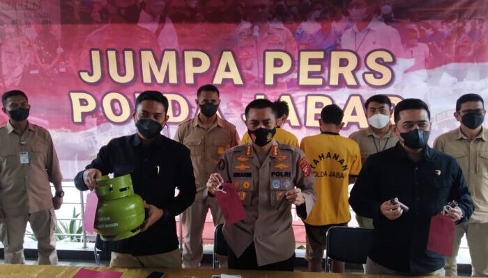Isi Tabung Gas Subsidi Dipindahkan, Tersangka Diamankan Polisi