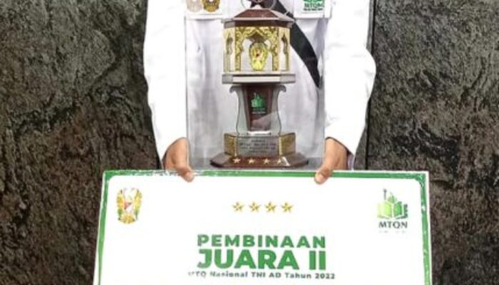 Babinsa Koramil Rajapolah Raih Prestasi di MTQN TNI AD