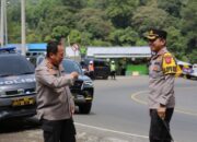 Pospam di Perbatasan Cianjur-Bogor Dicek Kapolda Jabar
