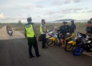 Puluhan Pemuda Terjaring Razia di Batu Hiu Pangandaran