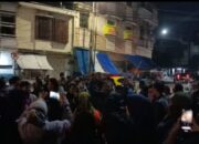 PKL Hadang Penertiban Bazar Ramadan di Jalan Cihideung