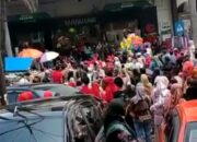 Viral, Video Pengunjung Matahari Tasik Berhamburan ke Luar