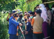 Dandim Purwakarta Bantu Terdampak Longsor di Desa Sukajadi