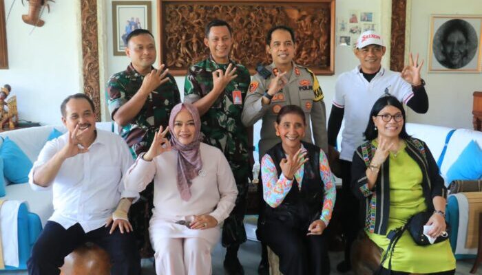 Kecelakaan Laut Nihil, Kapolres Pangandaran Rakor di Rumah Susi Pudjiastuti