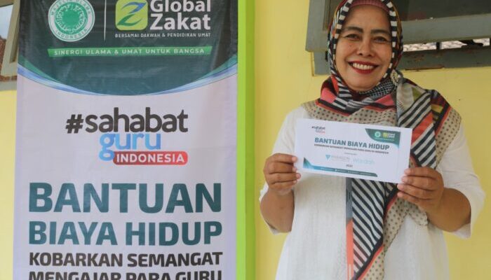Global Zakat – ACT Tasik Dukung Perjuangan Guru Honorer