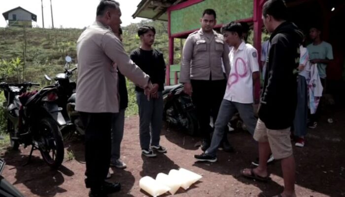 Bawa Tuak, Pelajar Diamankan Polsek Cikancung