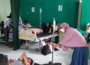 Data Terduga Keracunan Terus Bertambah, Polsek Sukaraja Bentuk Posko KLB