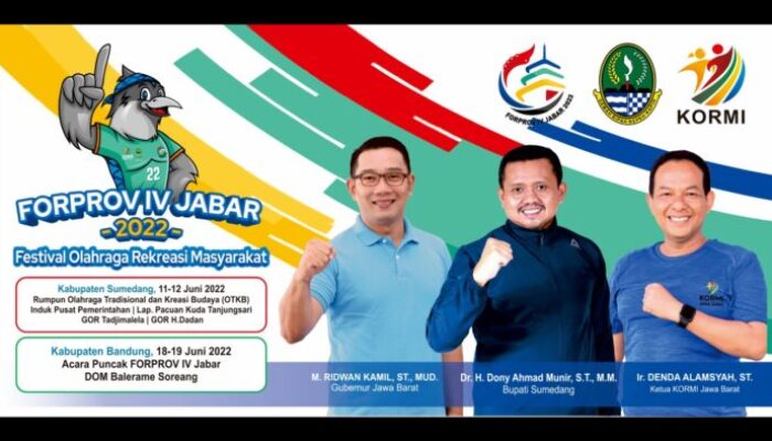 Forprov IV Tahun 2022 Digelar di Sumedang