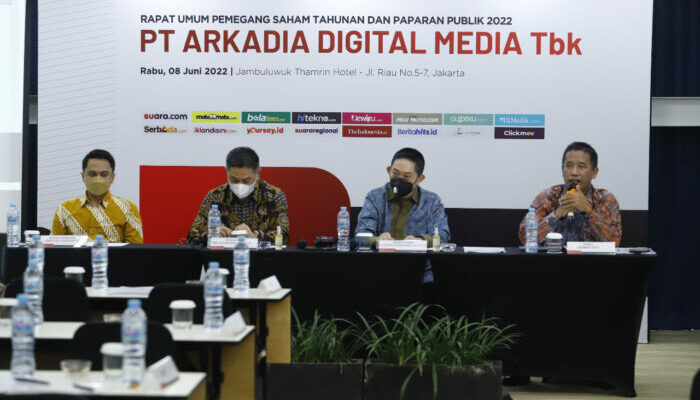 Lolos dari Lilitan Pandemi Arkadia Digital Media Raup Untung 30 Persen
