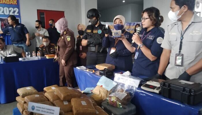 BNNP Jabar Musnahkan Narkotika, Pengungkapan Periode Mei-Juni 2022