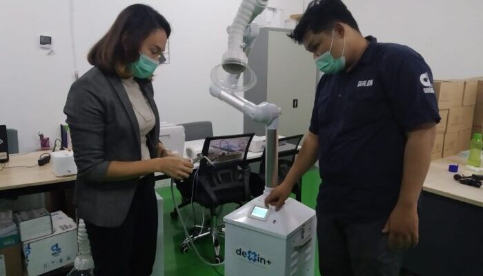 PT Gerlink Utama Mandiri Luncurkan GL Dexin+ Dental Aerosol Suction