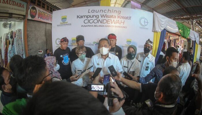 Kampung Wisata Kreatif Cigondewah, Walkot: Geliatkan Ekonomi, Pariwisata dan Budaya