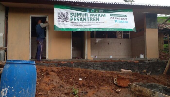 Sumur Wakaf Segera Berfungsi di Pesantren Hidayatul Ihsan