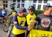 Begini, Momen Aksi Sejuta Sepeda Satu Indonesia di Sumedang