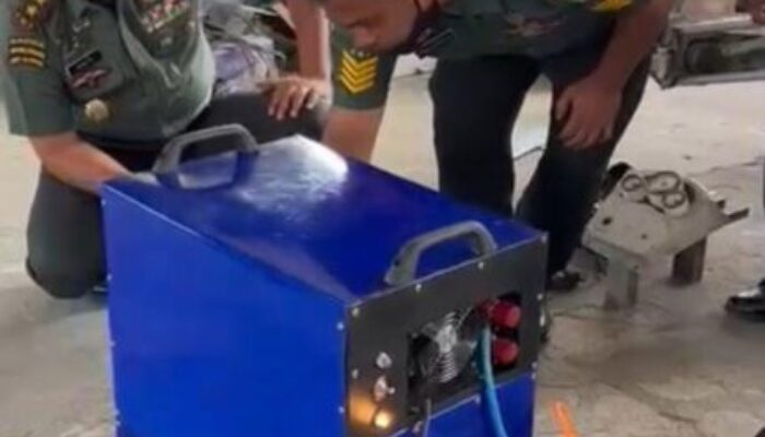 Genset Portable Ramah Lingkungan, Inovasi Binaan Kodim Sumedang