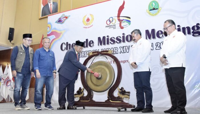 Chef de Mission (CdM) Meeting Pekan Olahraga Provinsi (Porprov) Jabar