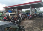 Sudah Sepekan, Pembeli BBM di SPBU Salawu Meningkat