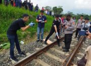 Korban Berbaring, Lalu Terlindas Kereta Api