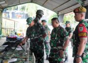 Pangdam Cek Kesiapan Yonarmed-5/105 Tarik/PG Pamtas RI-Malaysia