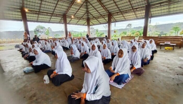 Camping Ceria, Diikuti Santri Baru Pondok Pesantren Kholafiyah Miftahul Hasanah