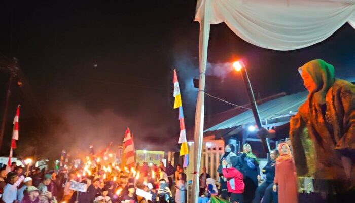 1 Muharram 1444 H, Disambut Warga Sumedang dengan Pawai Obor