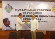 H. Zaenal Muttaqin Nahkodai PB Ferkushi Jawa Barat