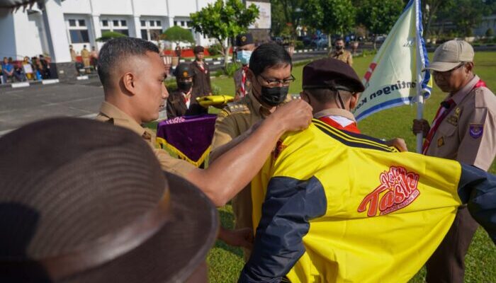 Pramuka Garuda Kota Tasik Berangkat ke Jambore Nasional