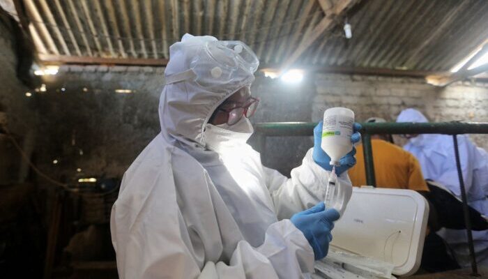 Pencegahan PMK Berlanjut, Dosis 2 untuk 200 Hewan