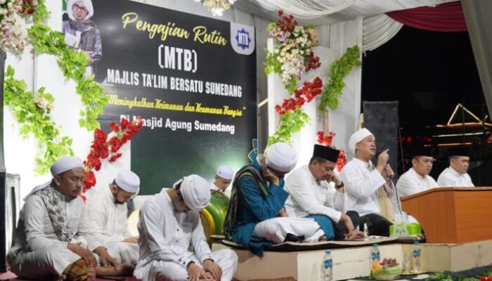 Warga Sumedang Hadiri Haul Leluhur dan Pahlawan, Forkopimda: MTB Rekatkan Silaturahmi