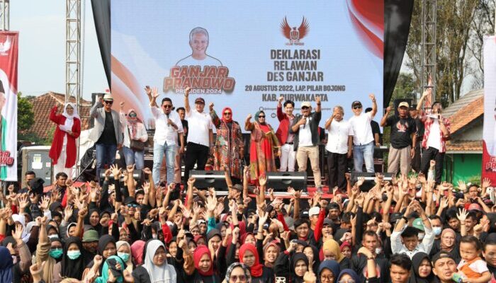 Gerakan ‘Ganjar Pranowo Presiden 2024’ Diperluas, Relawan Des Ganjar Dideklarasikan