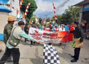 Teatrikal Pertempuran Ramaikan Pawai Agustusan di Sukarapih Sumedang