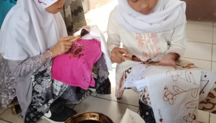 Siswa SDN 1 Cintakarya Geliatkan Seni Budaya, Ikuti Lomba Membatik