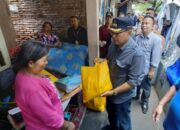 Yusuf Datangi Korban Banjir di Jalan Galunggung