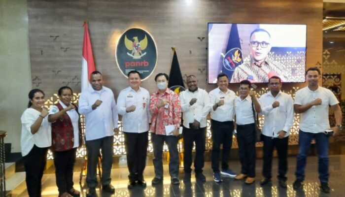 Aplikasi e-Formasi, Pj Bupati Maybrat Kunjungi Kemenpan RB