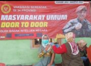 BIN RI Sisir Wilayah Cianjur, Lakukan vaksinasi