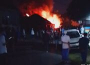 Gudang Terbakar di Cianjur, Kerugian Capai Ratusan Juta