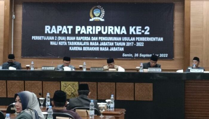 Usulan Penjabat Wali Kota Tasik, DPRD Tunggu Surat Dari Kemendagri