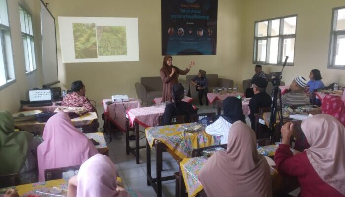 Pontren Muara Kerjasama dengan YBVS Gelar Seminar dan Pengolahan Tarum Areuy