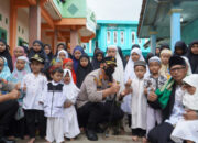Kapolres Bahagiakan Anak Yatim di Pesantren
