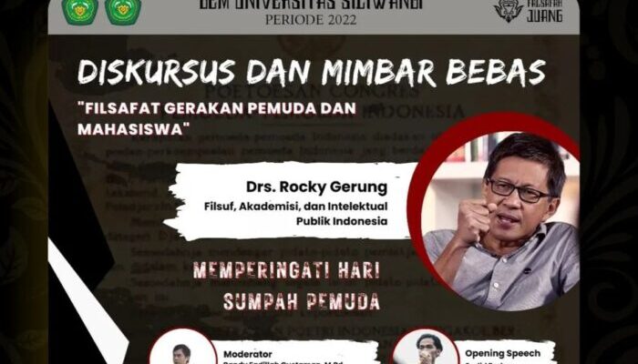 Rocky Gerung Bakal ke Tasik, Catat Jadwalnya