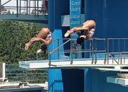 Porprov XIV 2022, Dua Atlet Loncat Indah Kabupaten Garut Raih Emas Pertama