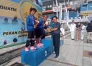 Porprov Jabar 2022, Atlet Akuatik Kabupaten Garut Sumbangkan 1 Emas, 1 Perak dan 1 Perunggu