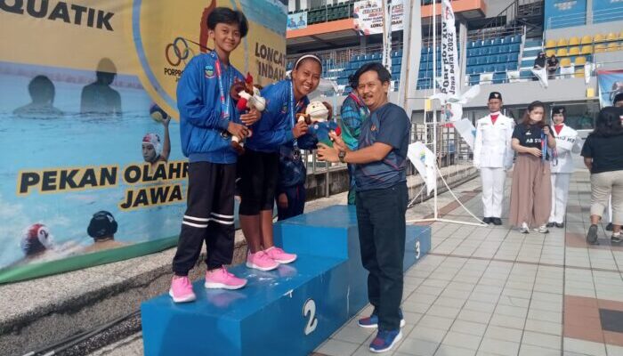 Porprov Jabar 2022, Atlet Akuatik Kabupaten Garut Sumbangkan 1 Emas, 1 Perak dan 1 Perunggu