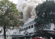 Kebakaran Gedung Bappelitbang Kota Bandung