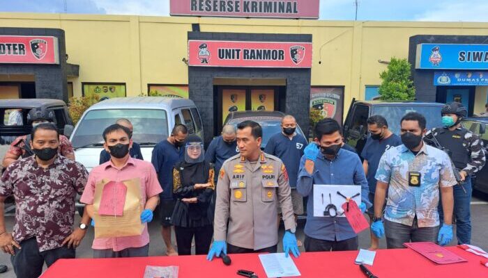 Mobil Curian Dipreteli, Diungkap Polresta Cirebon