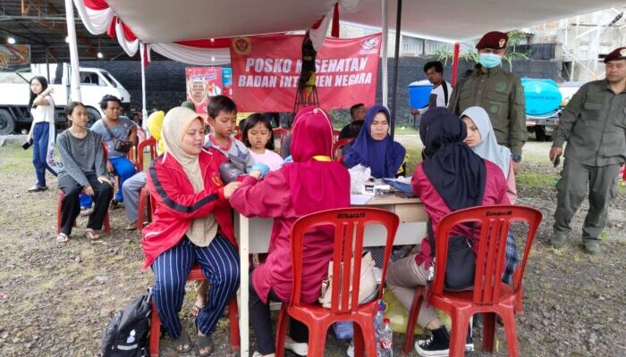 BIN RI Lakukan Baksos di Lokasi Gempa Cianjur
