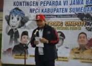 Wabup Erwan Doakan Kontingen NPCI Sumedang Berprestasi