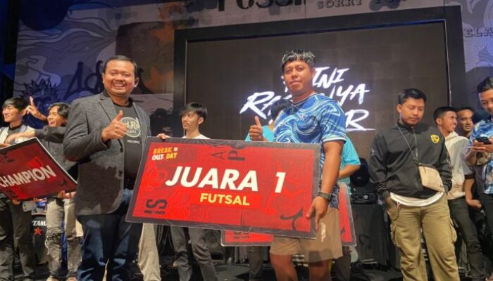 Tim Futsal Sexyball Juara SSF 2022 di Sumedang